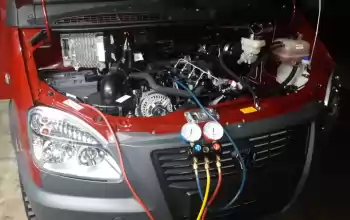 Установка и заправка кондиционера авто на Соболь с двигателем Камминз