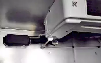  Воздушный отопитель в фургон Камаза, установка в Челнах 
