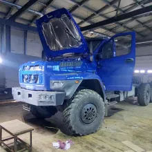  Установка кондиционера на Урал-грузовик 
